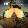 culos Ciclismo Esporte Polarizado Bike 3 Lentes Suporte Grau